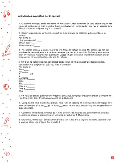 Actividades sugeridas Unidad 1 Imagen portada