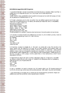 Actividades sugeridas Unidad 2 Imagen portada