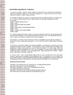 Actividades sugeridas Unidad 2 Imagen portada