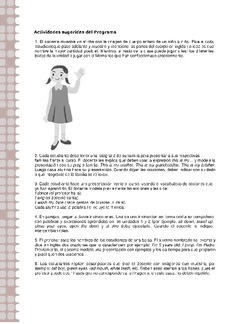 Actividades sugeridas Unidad 2 Imagen portada
