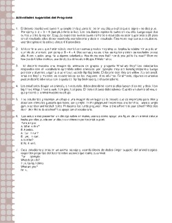 Actividades sugeridas Unidad 1 Imagen portada