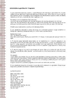 Actividades sugeridas Unidad 1 Imagen portada