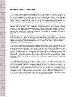 Actividades sugeridas Unidad 2 Imagen portada