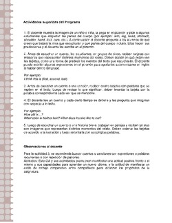 Actividades sugeridas Unidad 1 Imagen portada