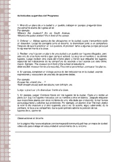Actividades sugeridas Unidad 2 Imagen portada