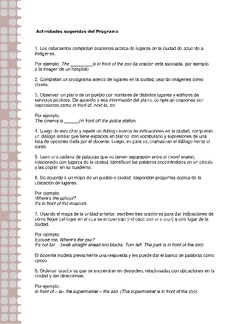 Actividades sugeridas Unidad 2 Imagen portada