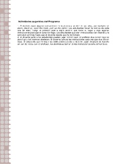 Actividades sugeridas Unidad 1 Imagen portada