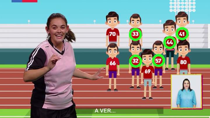 Aprendo TV: Matemática 1° y 2° Básico - Capítulo 22 - OA03 OA04 - Reconocer números Imagen portada
