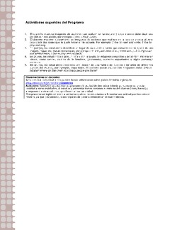 Actividades sugeridas Unidad 1 Imagen portada