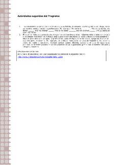 Actividades sugeridas Unidad 1 Imagen portada