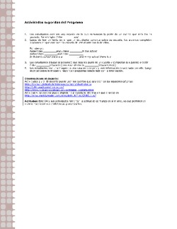 Actividades sugeridas Unidad 2 Imagen portada