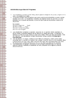 Actividades sugeridas Unidad 2 Imagen portada