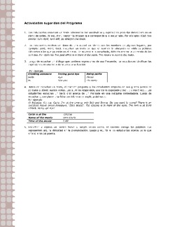 Actividades sugeridas Unidad 2 Imagen portada