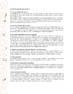Actividades sugeridas Unidad 2 Imagen portada