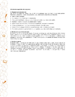 Actividades sugeridas Unidad 2 Imagen portada