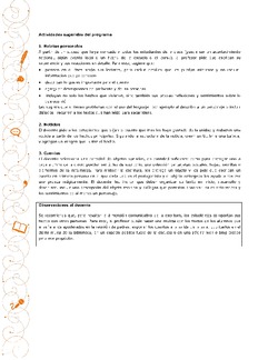 Actividades sugeridas Unidad 2 Imagen portada