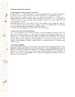 Actividades sugeridas Unidad 2 Imagen portada