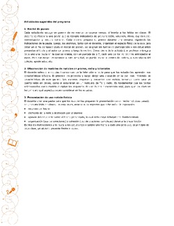 Actividades sugeridas Unidad 2 Imagen portada