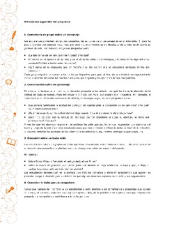 Actividades sugeridas Unidad 1 Imagen portada