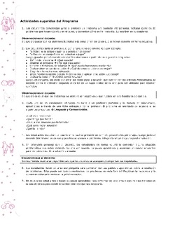 Actividades sugeridas Unidad 2 Imagen portada
