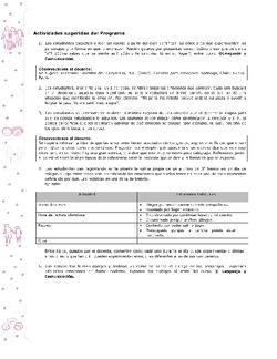 Actividades sugeridas Unidad 2 Imagen portada