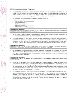 Actividades sugeridas Unidad 2 Imagen portada