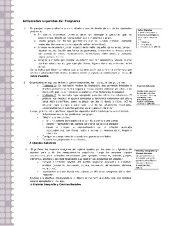 Actividades sugeridas Unidad 2 Imagen portada