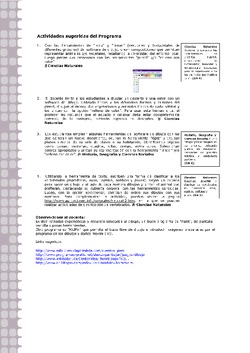 Actividades sugeridas unidad 1 Imagen portada