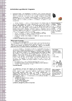 Actividades sugeridas Unidad 2 Imagen portada