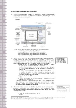 Actividades sugeridas Unidad 1 Imagen portada