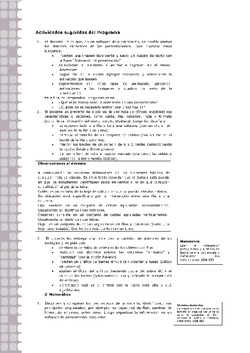 Actividades sugeridas Unidad 1 Imagen portada