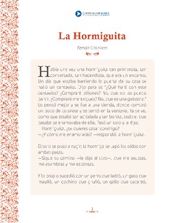 La hormiguita Imagen portada