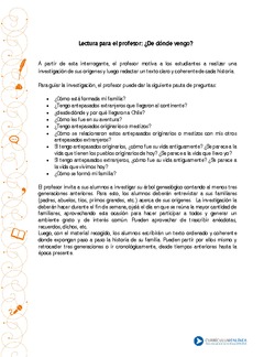 ¿De dónde vengo? Imagen portada