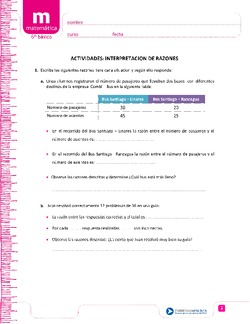 Interpretación de razones Imagen portada