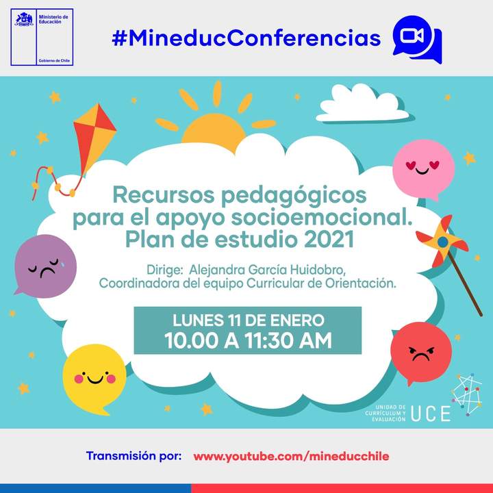 Recursos para el apoyo socioemocional - Plan de estudios 2021 Imagen portada