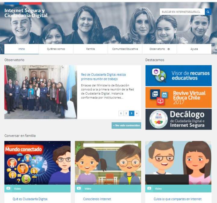 Internet Segura y Ciudadanía Digital Imagen portada