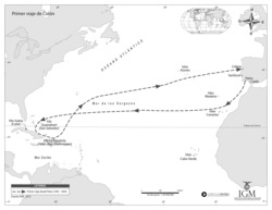 Primer viaje de Colón Imagen portada