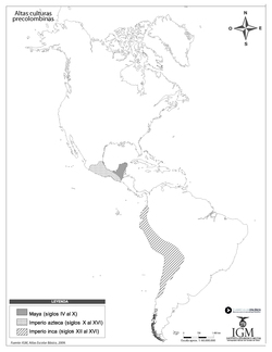 Altas culturas precolombinas Imagen portada