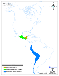 Altas culturas precolombinas Imagen portada