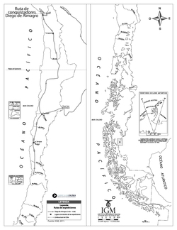 Ruta de conquistadores. Diego de Almagro Imagen portada