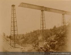 Construcción viaducto del Malleco Imagen portada
