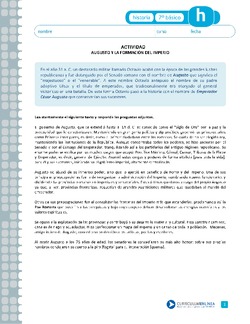 Augusto y la formación del Imperio Imagen portada