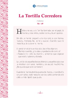La tortilla corredora Imagen portada