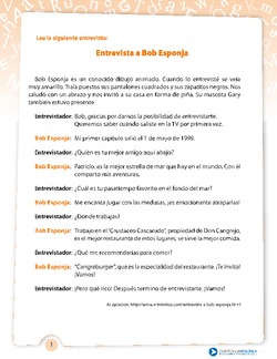 Entrevista Bob Esponja Imagen portada