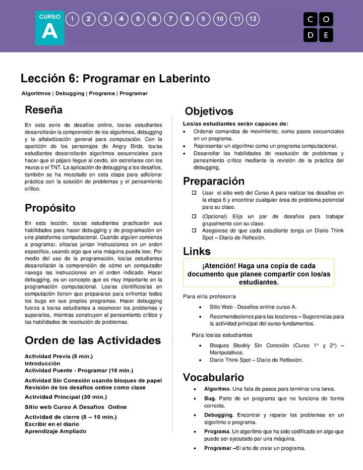 Lección 6: Programación con Rey y BB-8 Imagen portada