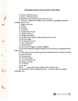 Sugerencias de temas para comenzar conversaciones o actividades de escritura en clases Imagen portada