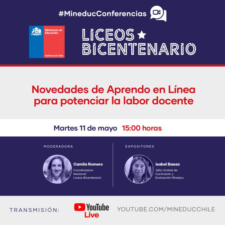 Conferencia: Novedades de Aprendo en Línea para potenciar la labor docente. Imagen portada