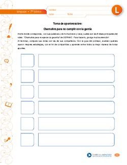 Toma de apuntes sobre video "Chamullos para no cumplir con la garantía" Imagen portada