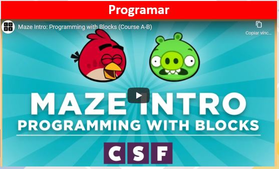 3º Etapa - Lección 7 y 8: Programar - CODE - Curso B Imagen portada