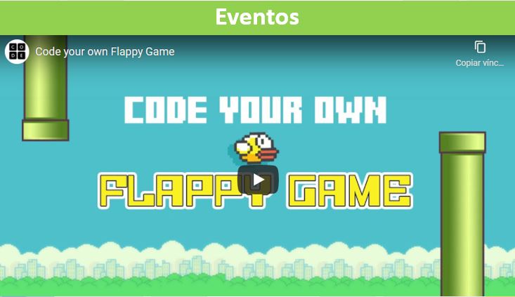 1º Etapa - Lección 12: Eventos- CODE - Curso C Imagen portada